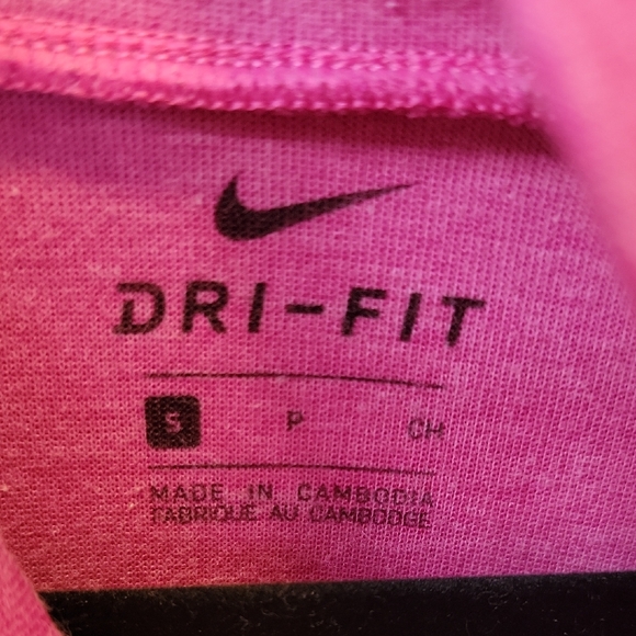 Nike Women's Maternity Reversible Pullover Pink Nursing Friendly Size S - Picture 3 of 8